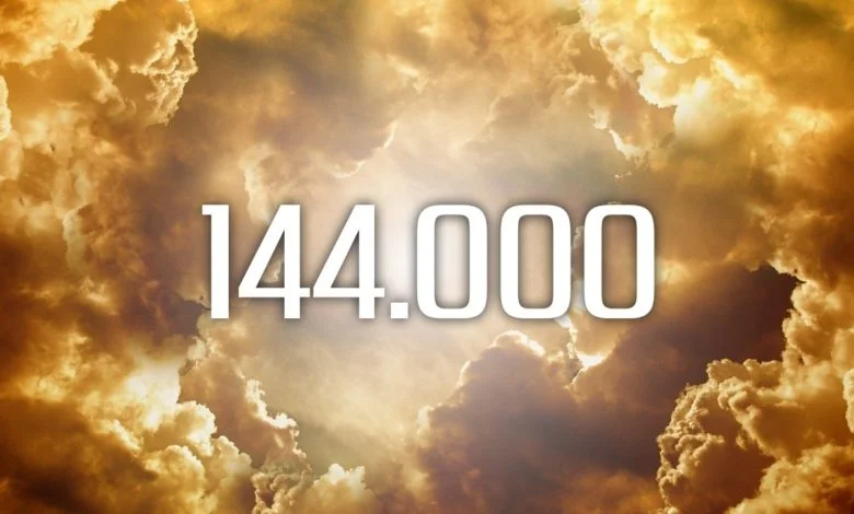 Die Zahl 144.000 aus der Bibel im Himmel
