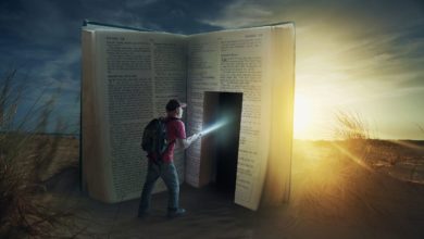 Ein Mensch, der untersucht, was die Bibel wirklich sagt und Irrlehren wiederlegt
