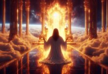 Jesus vor dem Thron Gottes, was beweist, dass Jesus nicht Gott ist